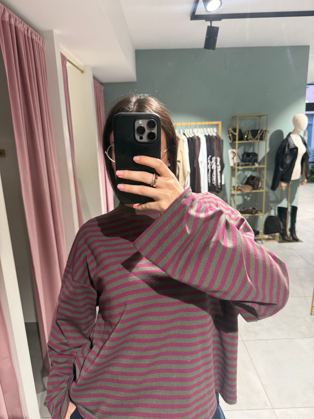 Long Sleeve rigata