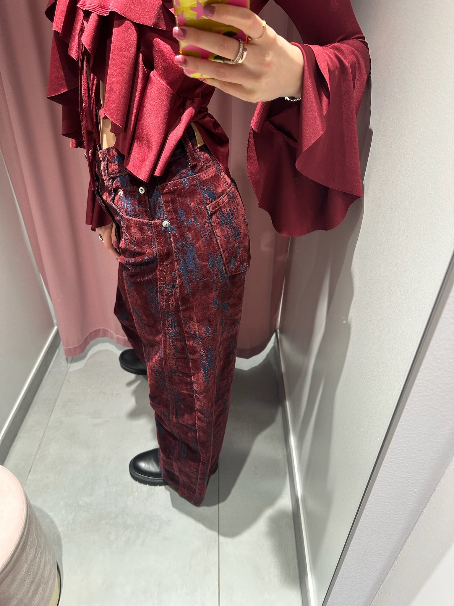 pantalone velluto e jeans