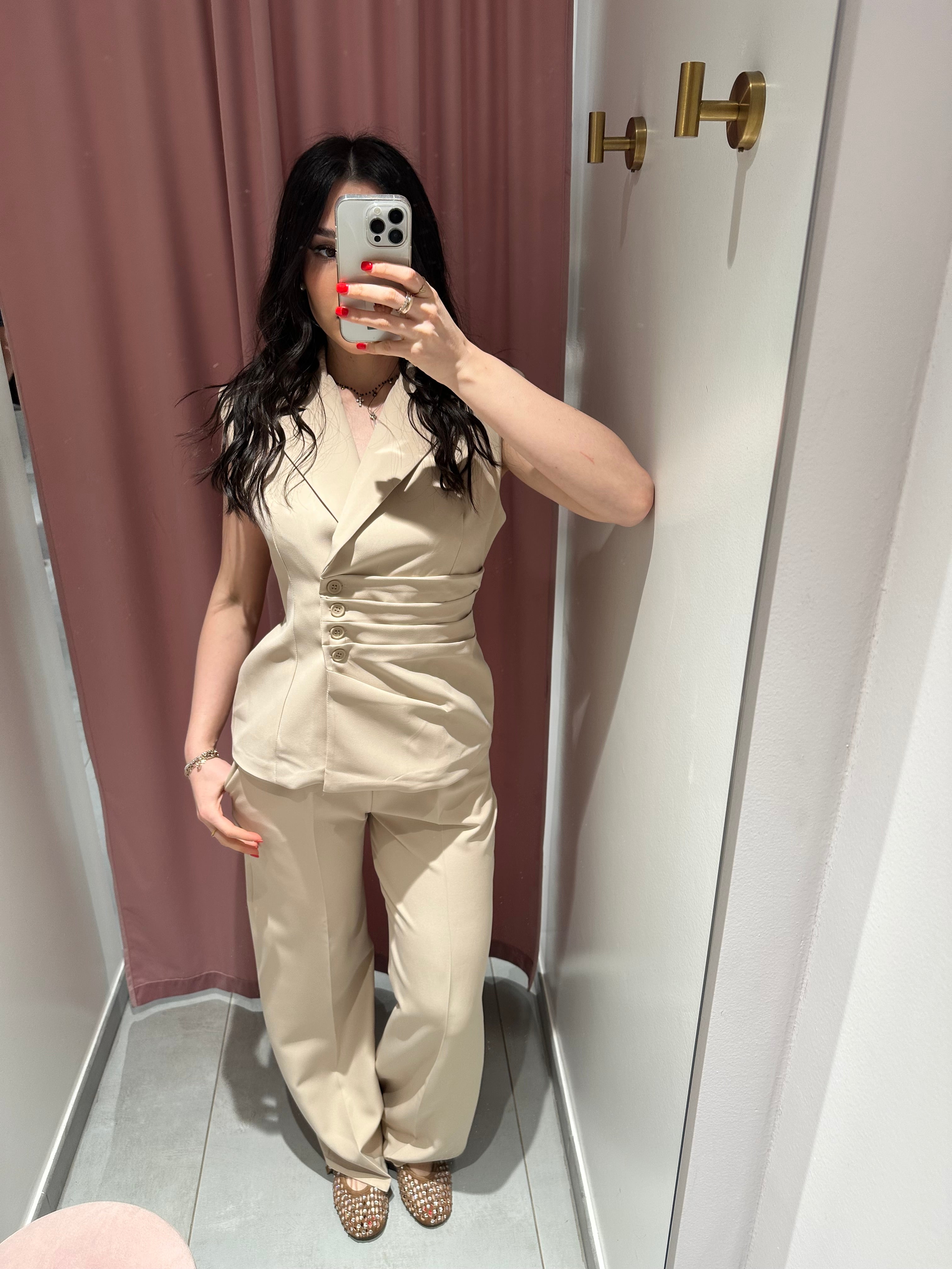 tailleur gilet sciancrato