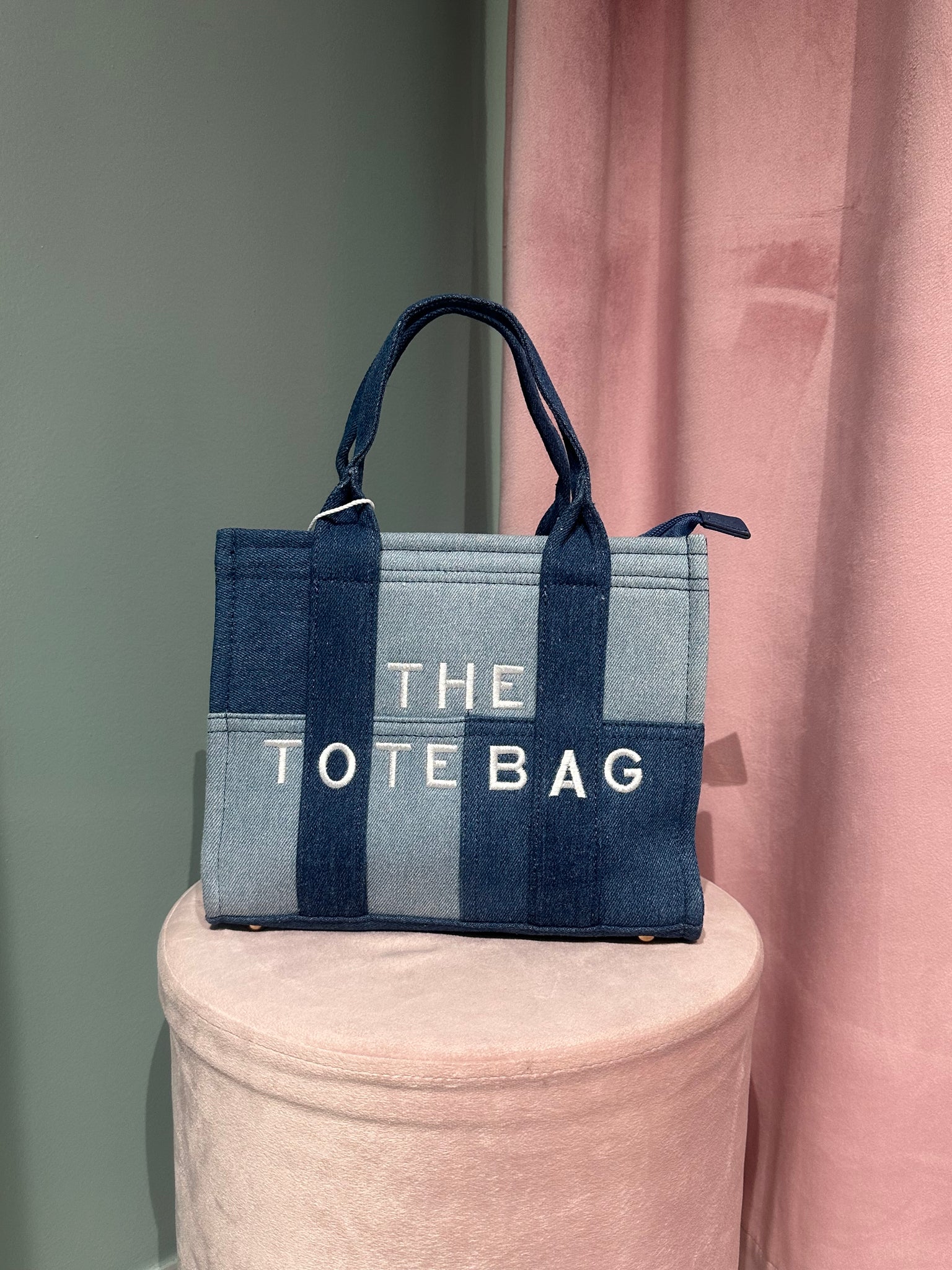 borsa medium tote jeans