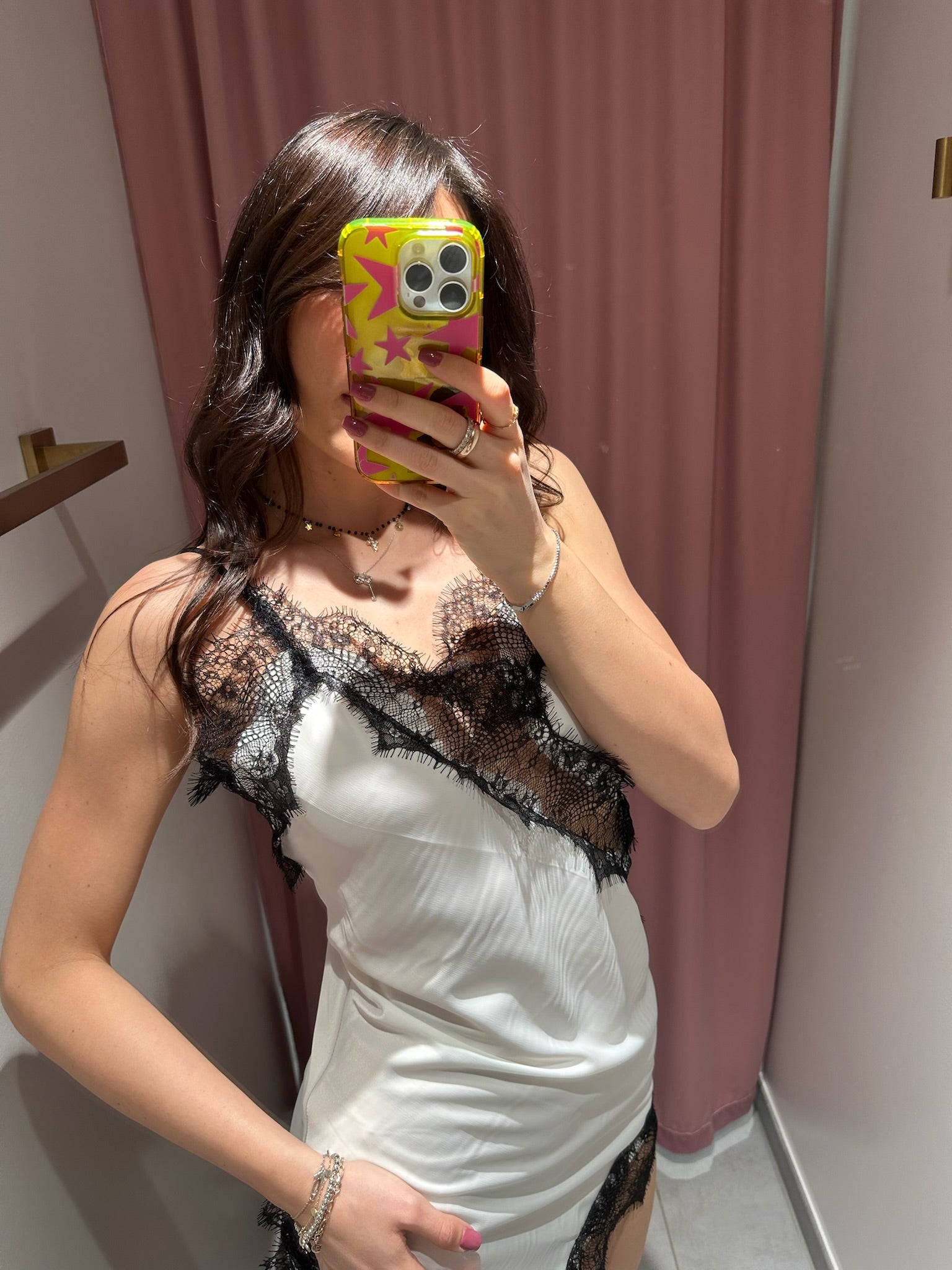 abito effetto sottoveste