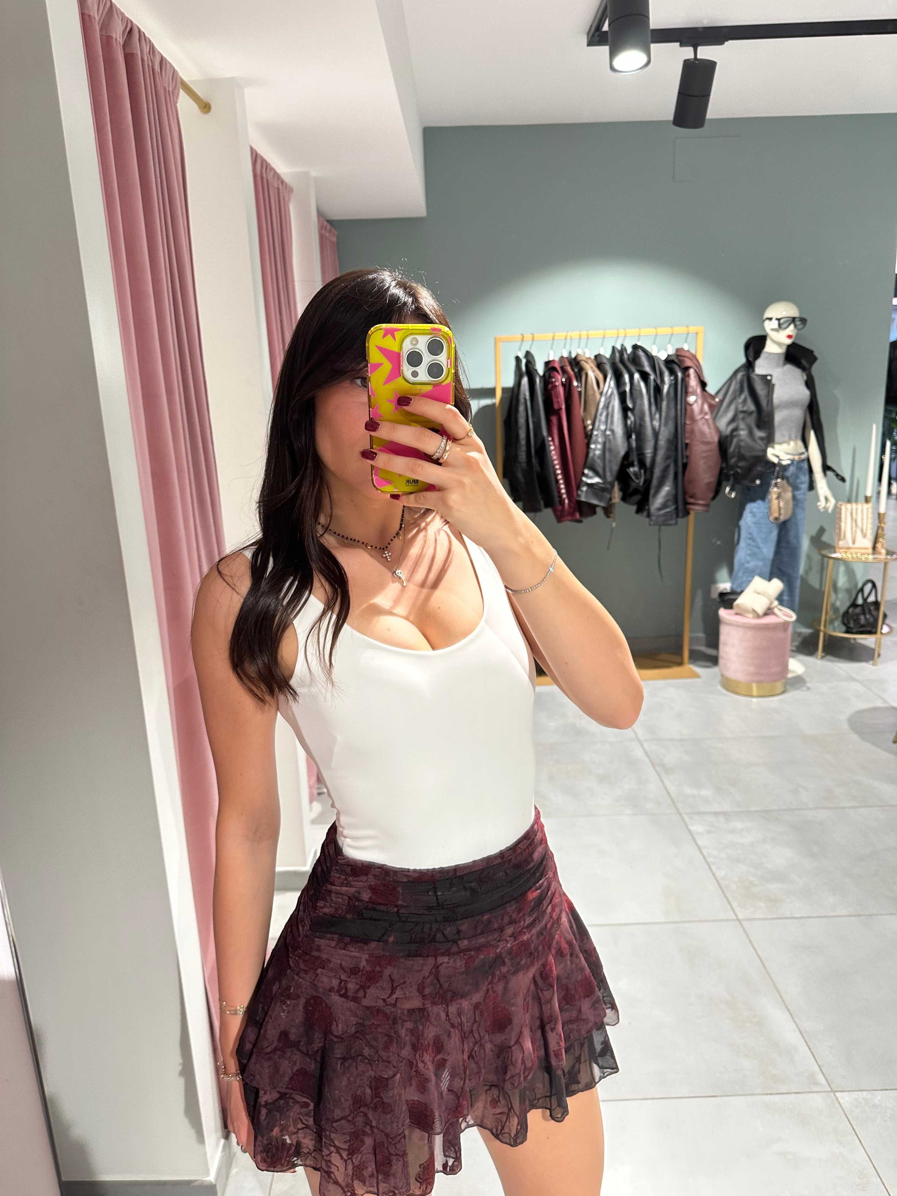 gonna pantaloncino frufru