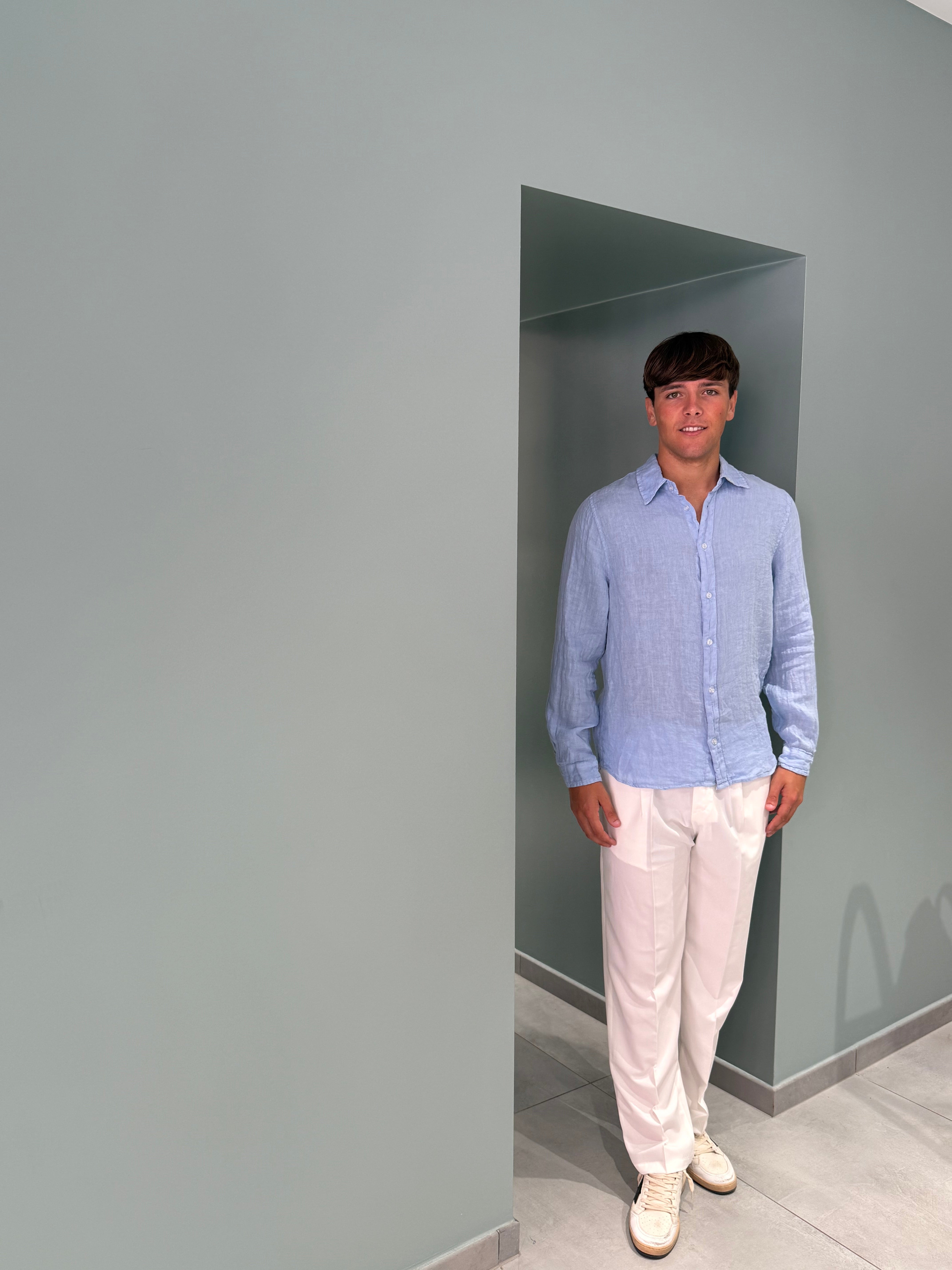 pantalone elegante morbido