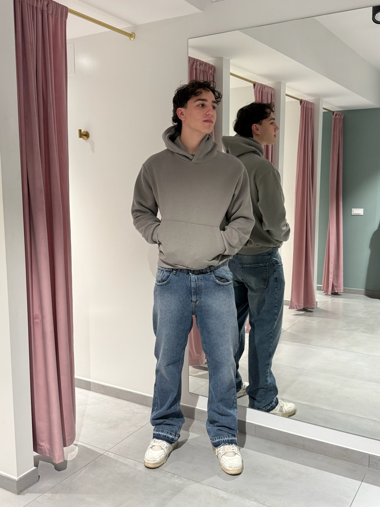 felpa boxi fit