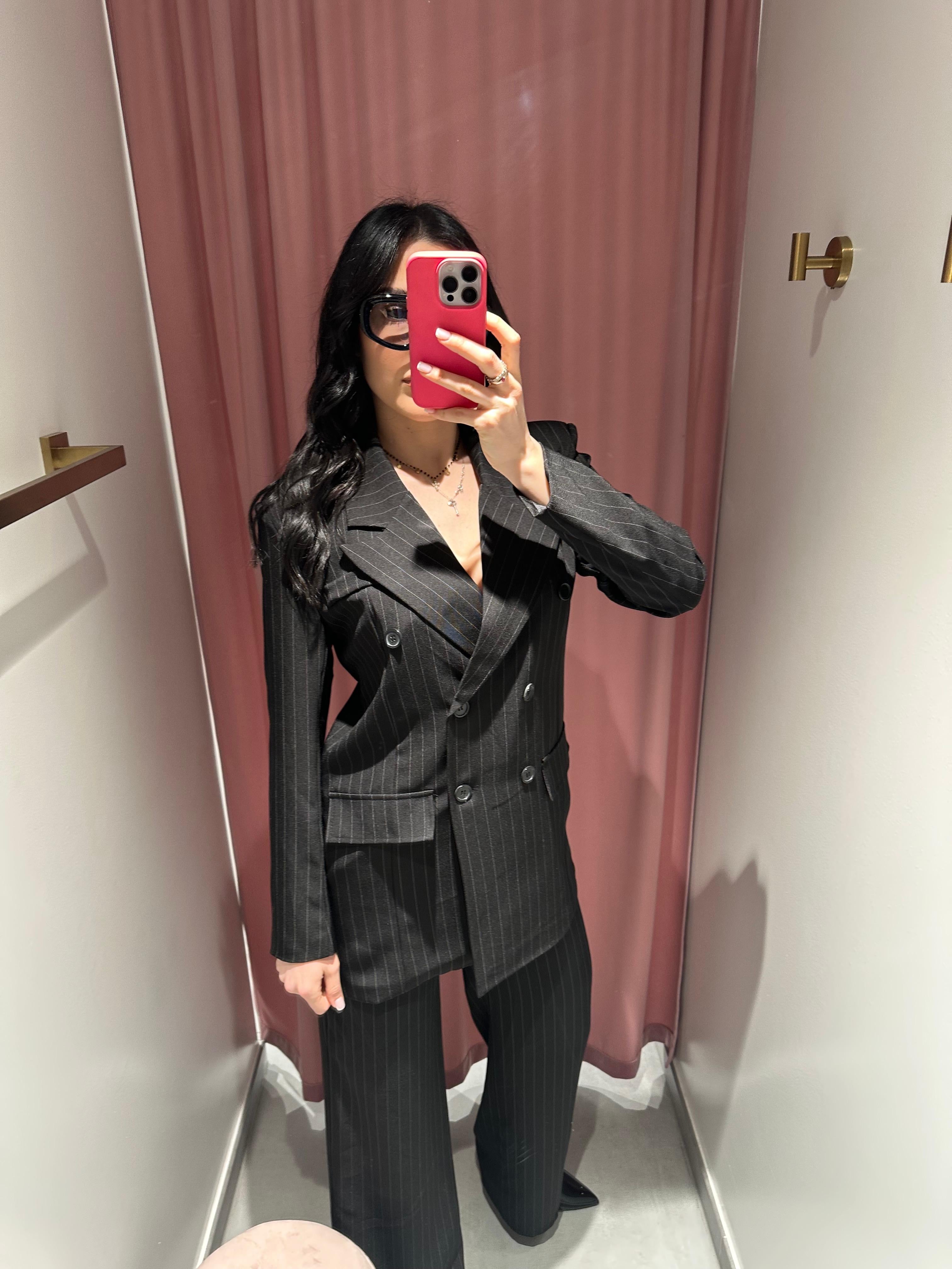 tailleur gessato