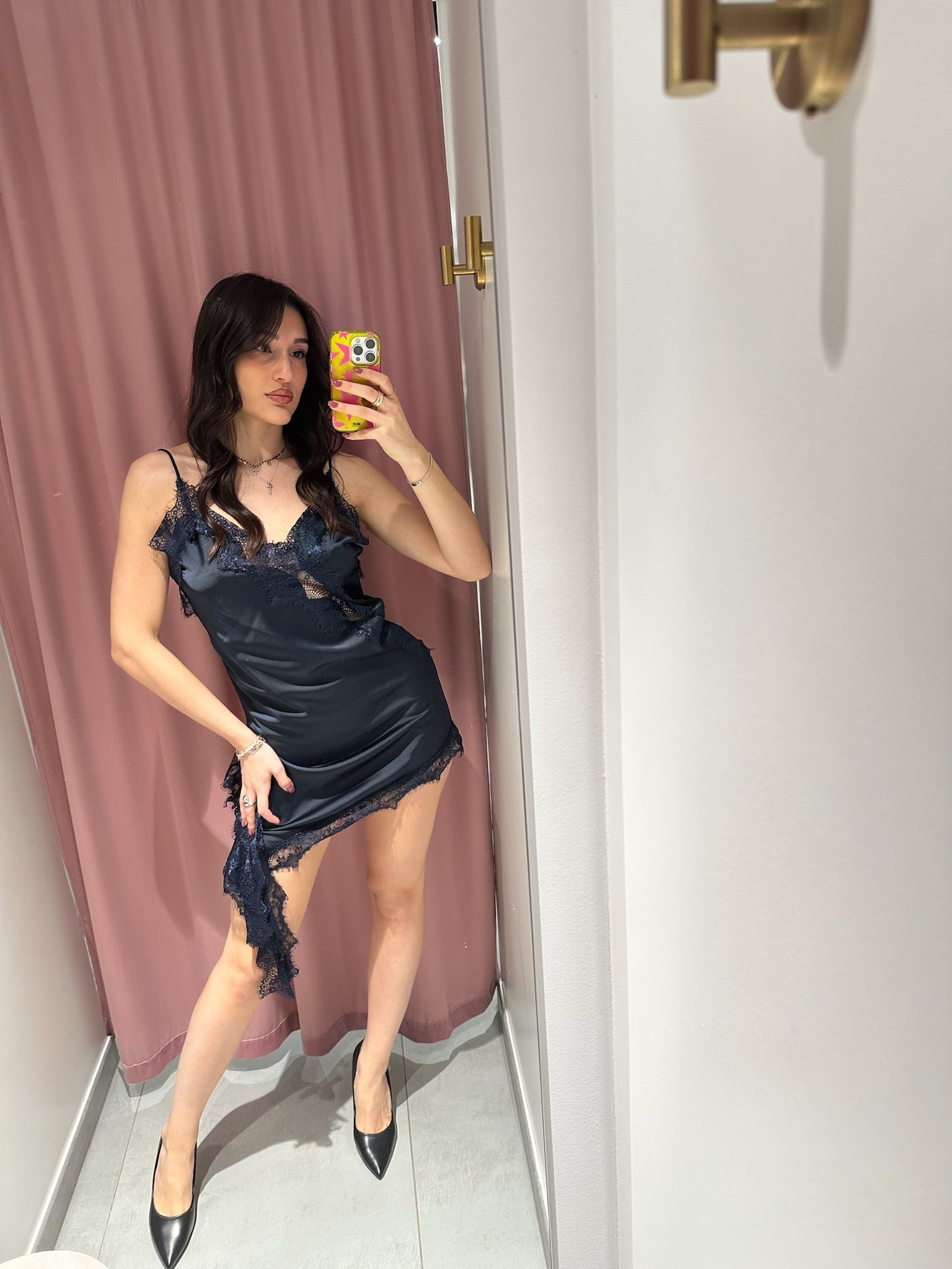 abito effetto sottoveste
