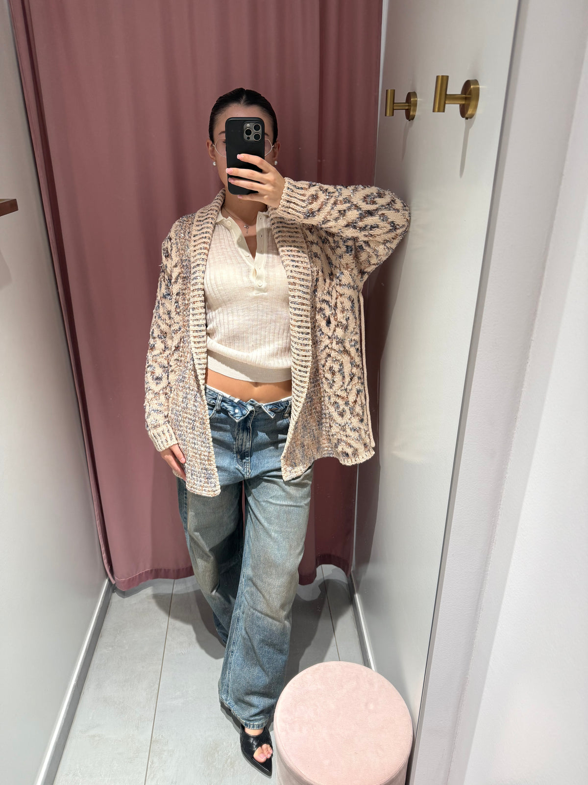 cardigan ciniglia
