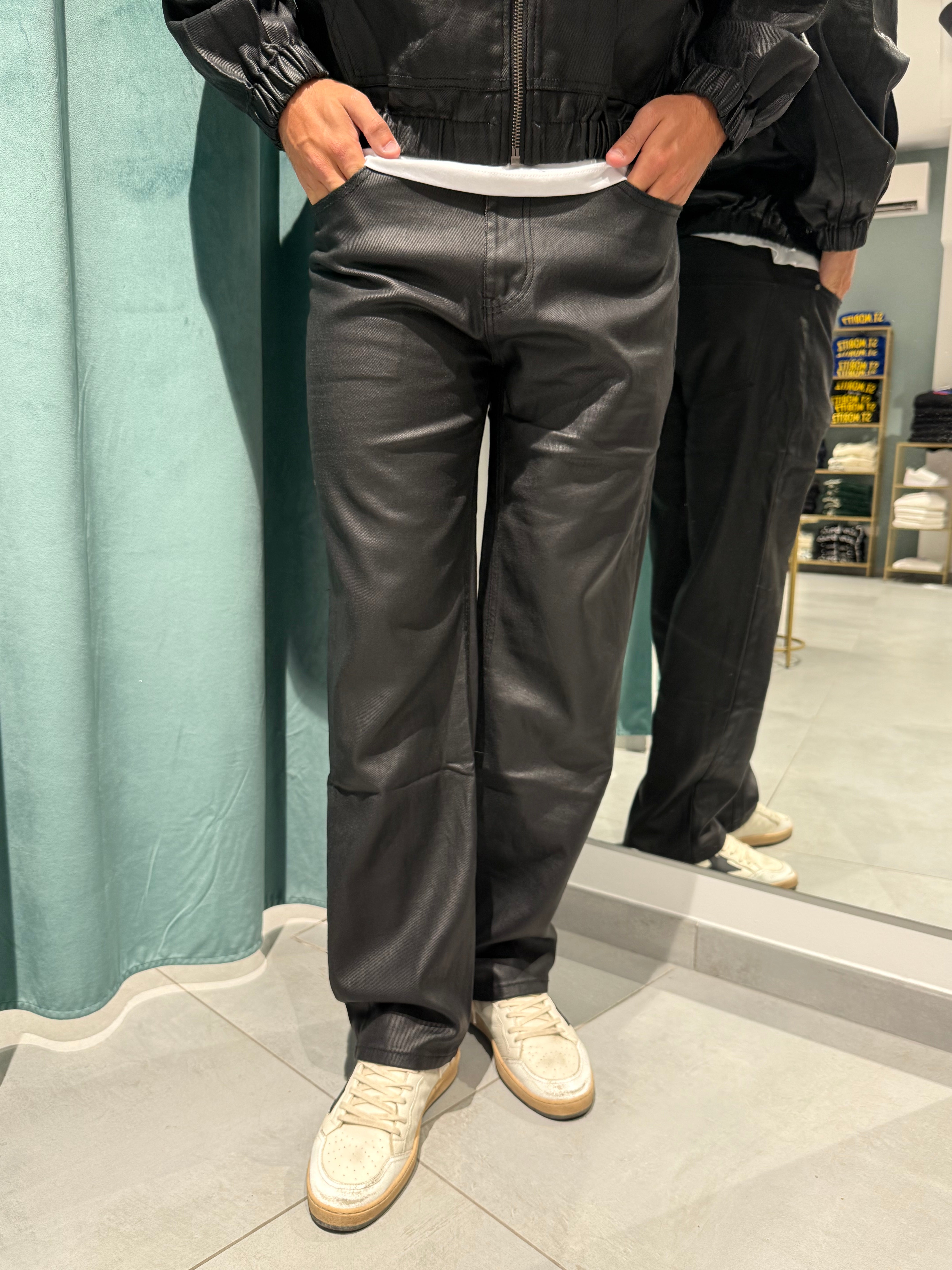 coordinato simil pelle