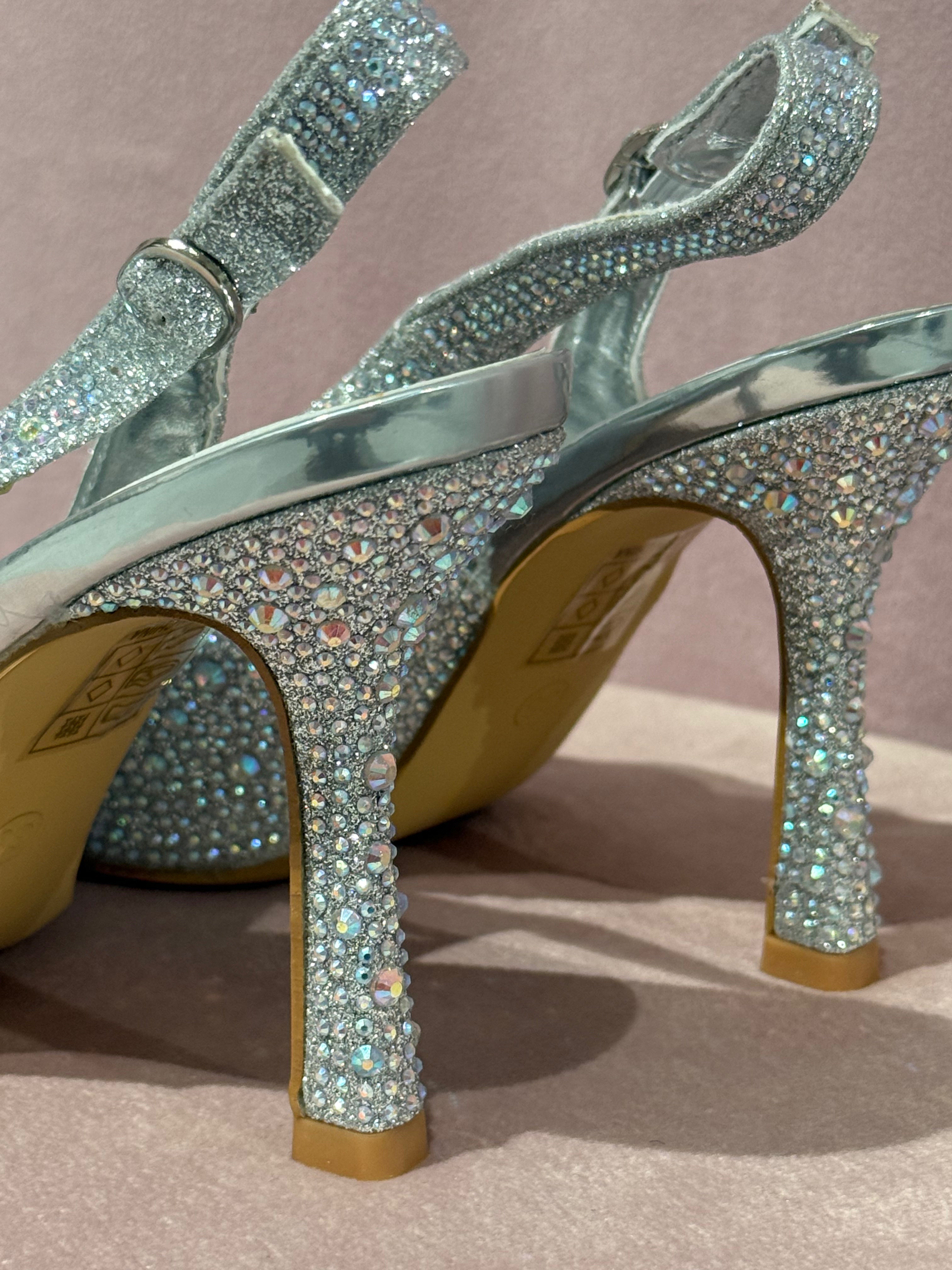 tacco chanel strass