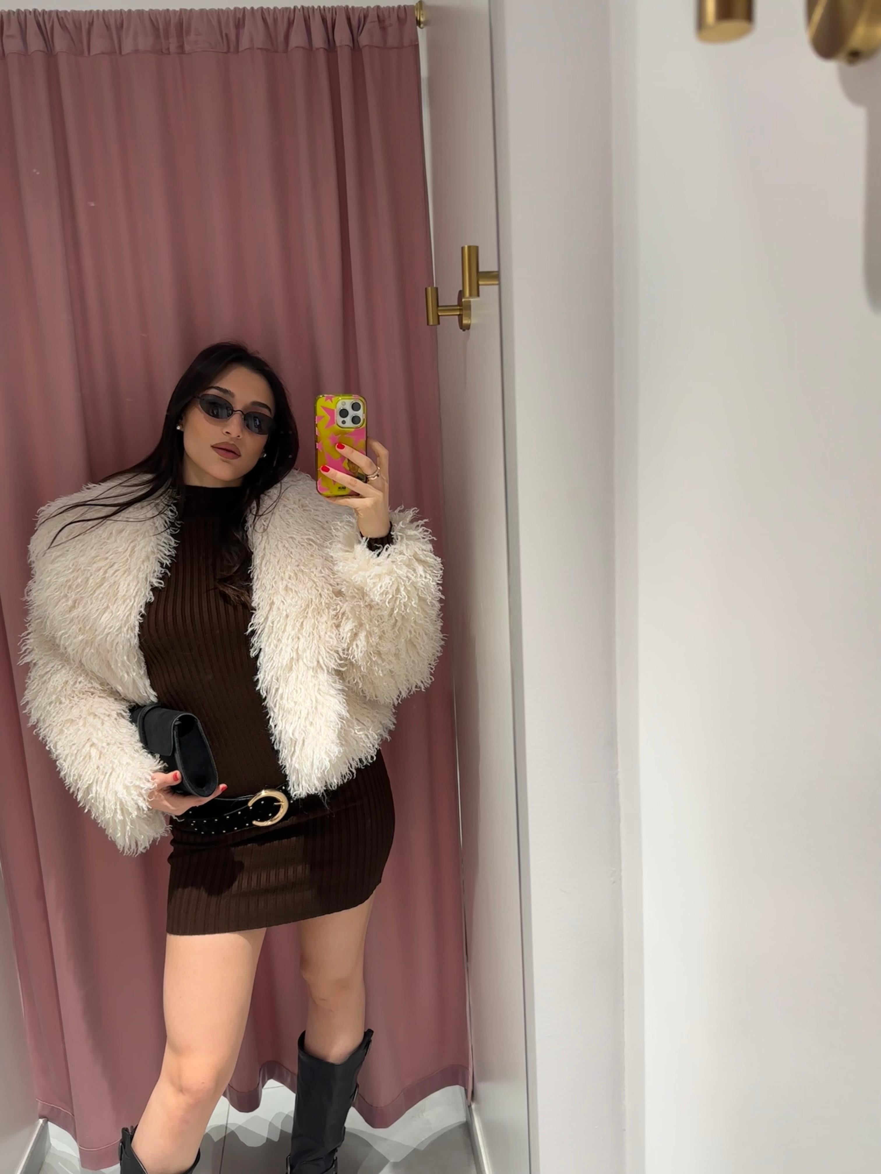 ecopelliccia ricciolo