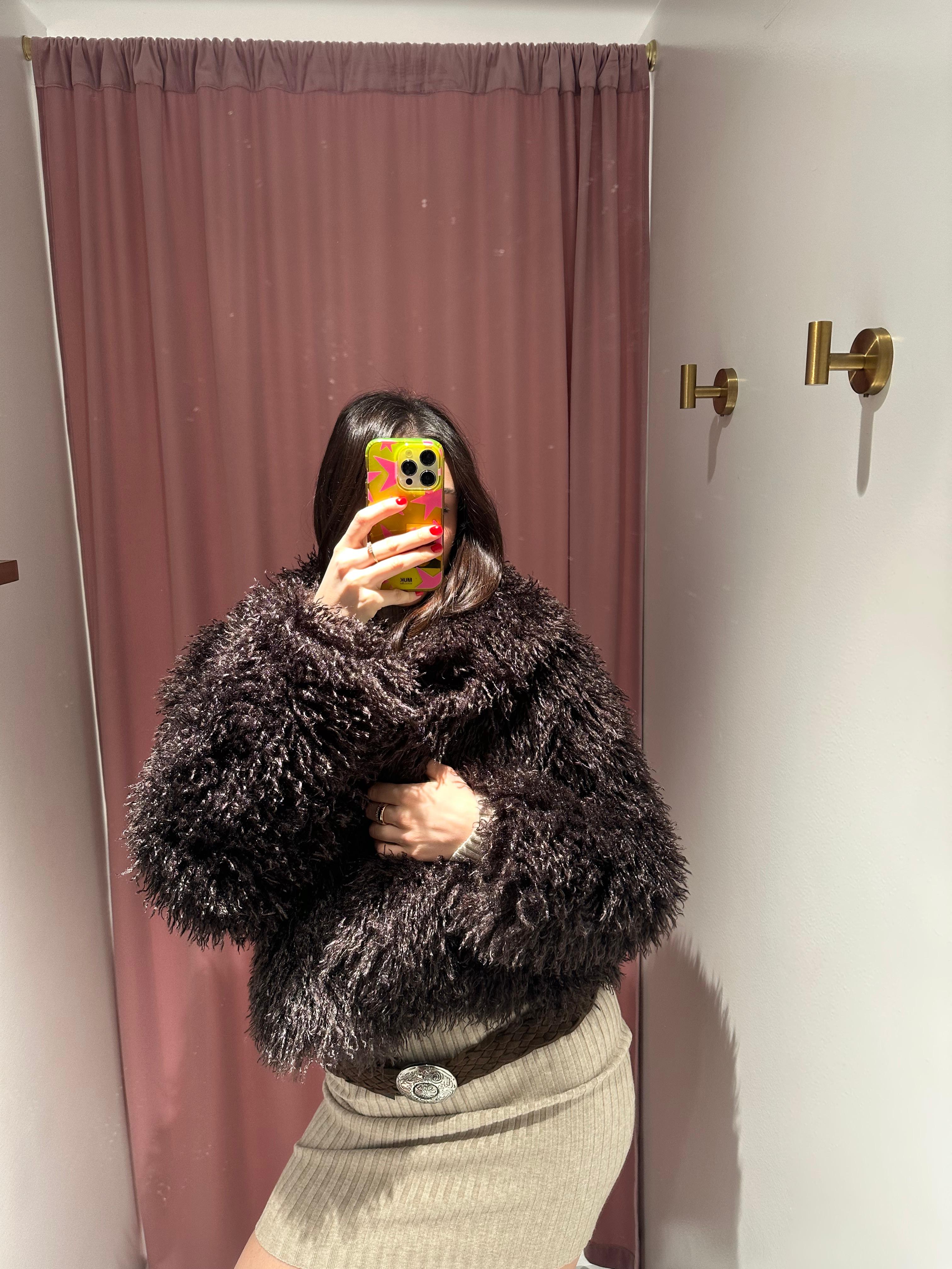 ecopelliccia ricciolo