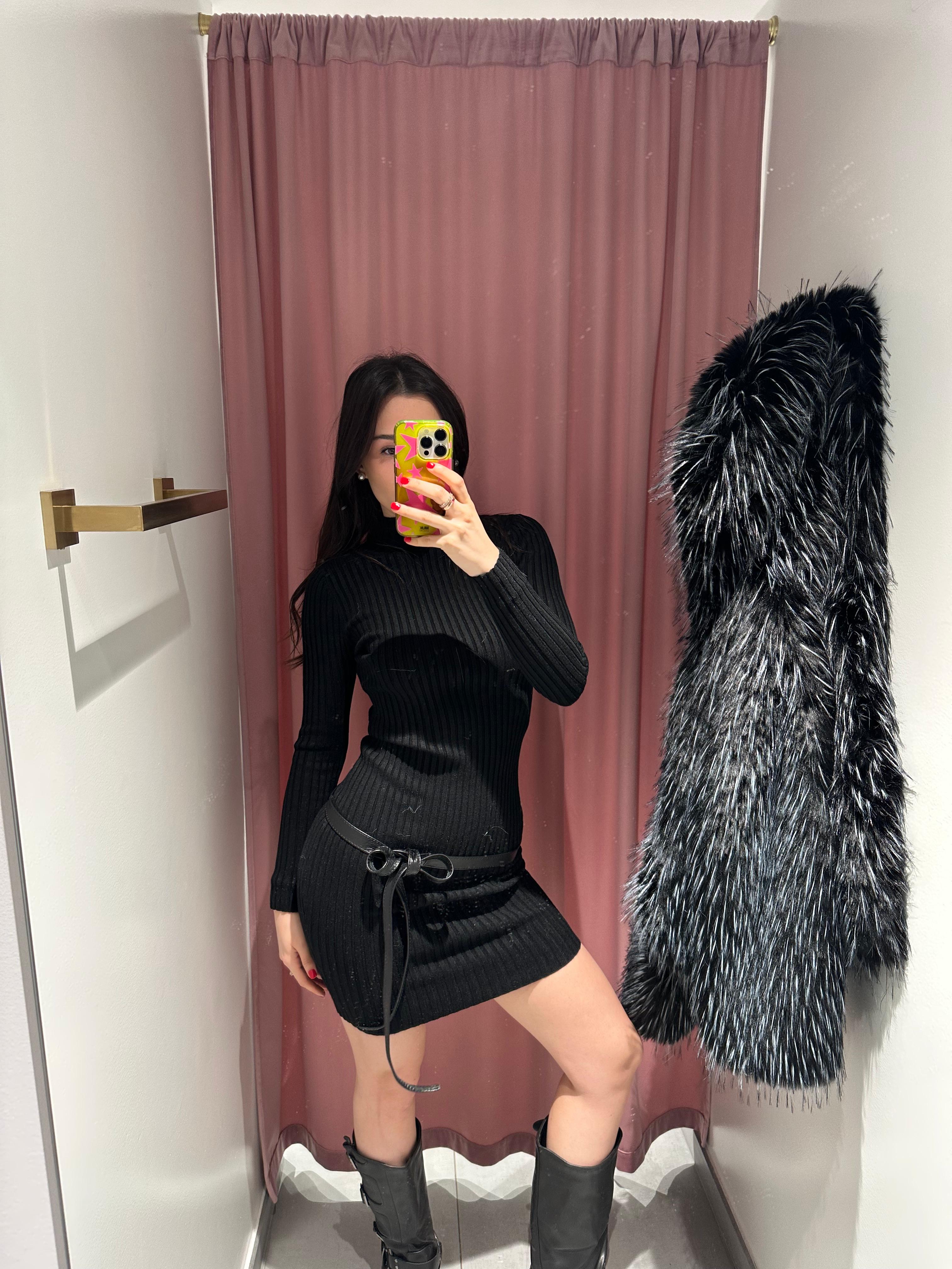 ecopelliccia bcolor cappuccio