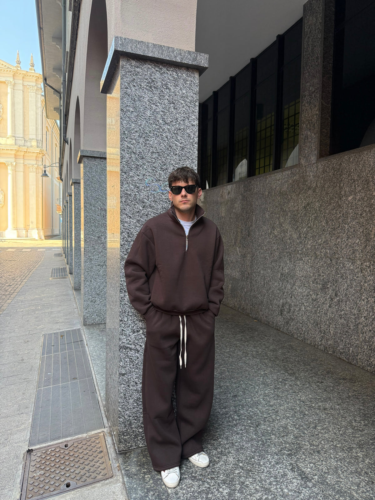 tuta iconic mezza zip